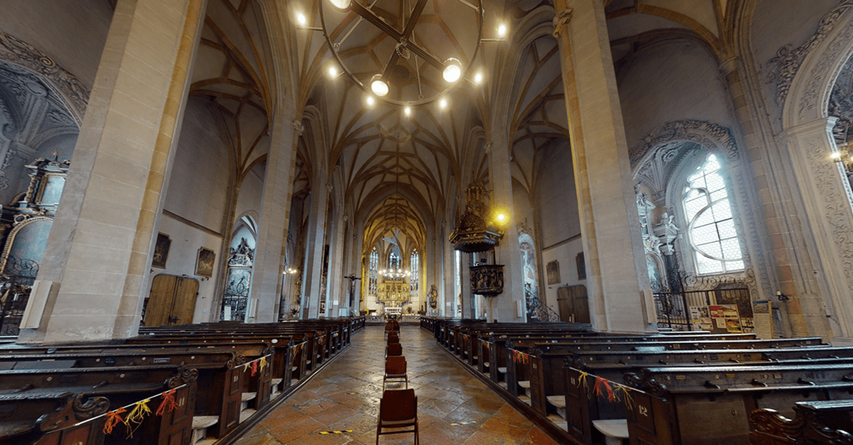 3D-Pfarrkirche St. Stephan. Virtuell. Virtuos